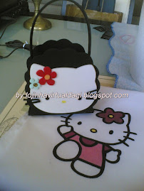 Bolsinha Hello Kitty em E.V.A.