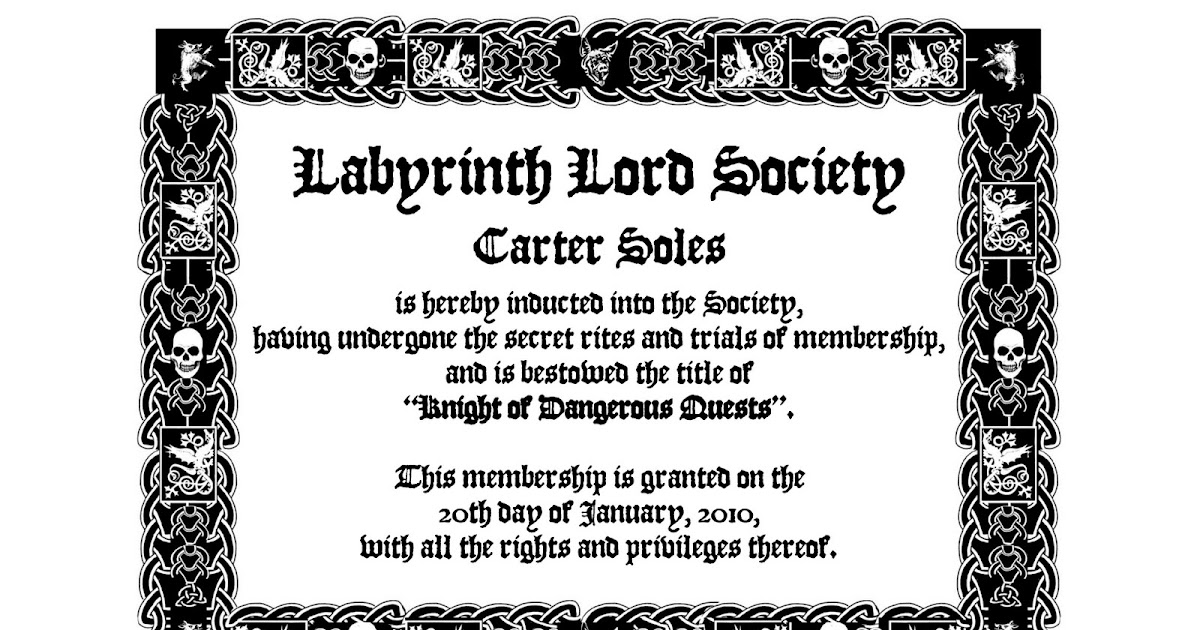 The Lands of Ara The Labyrinth Lord Society Rules the Multiverse!