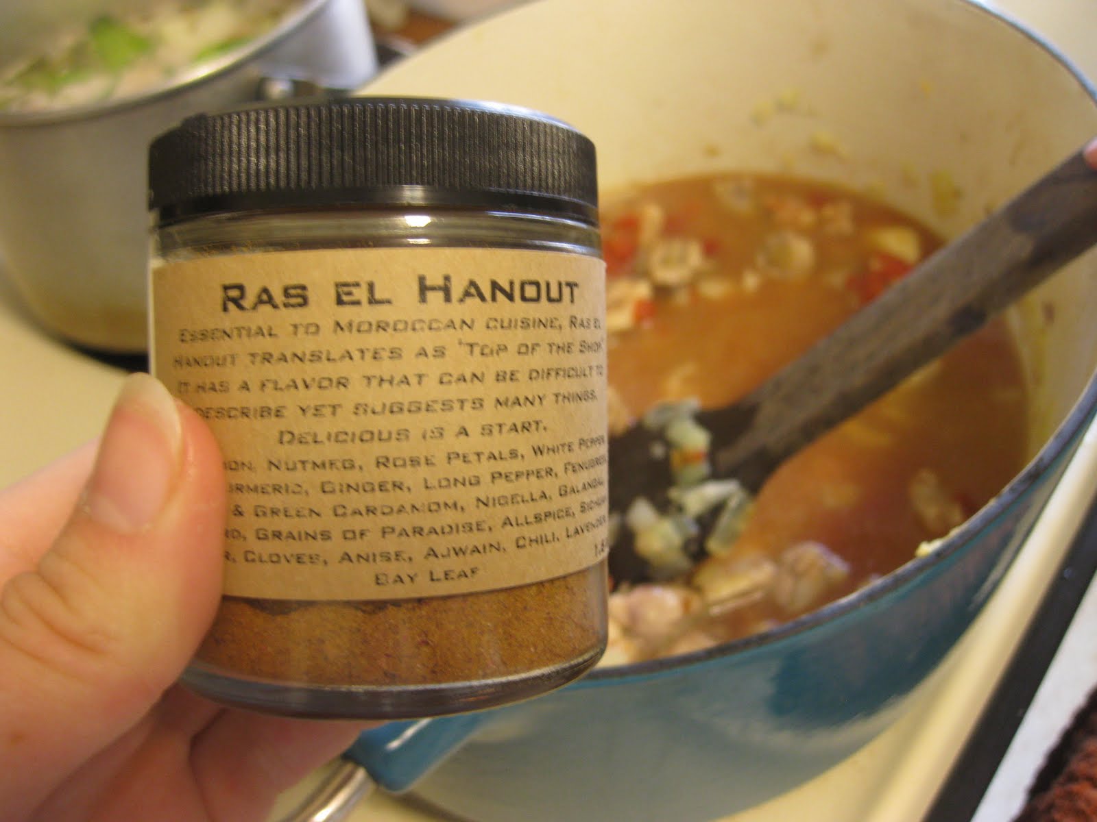 The Blueberry Files Chicken Tagine with Ras el Hanout