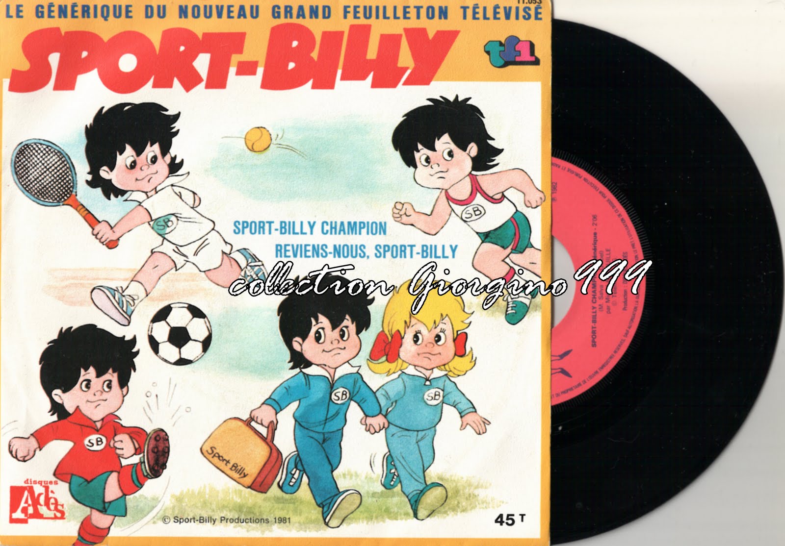, le blog de la mémoire sur vinyle.... Sport Billy