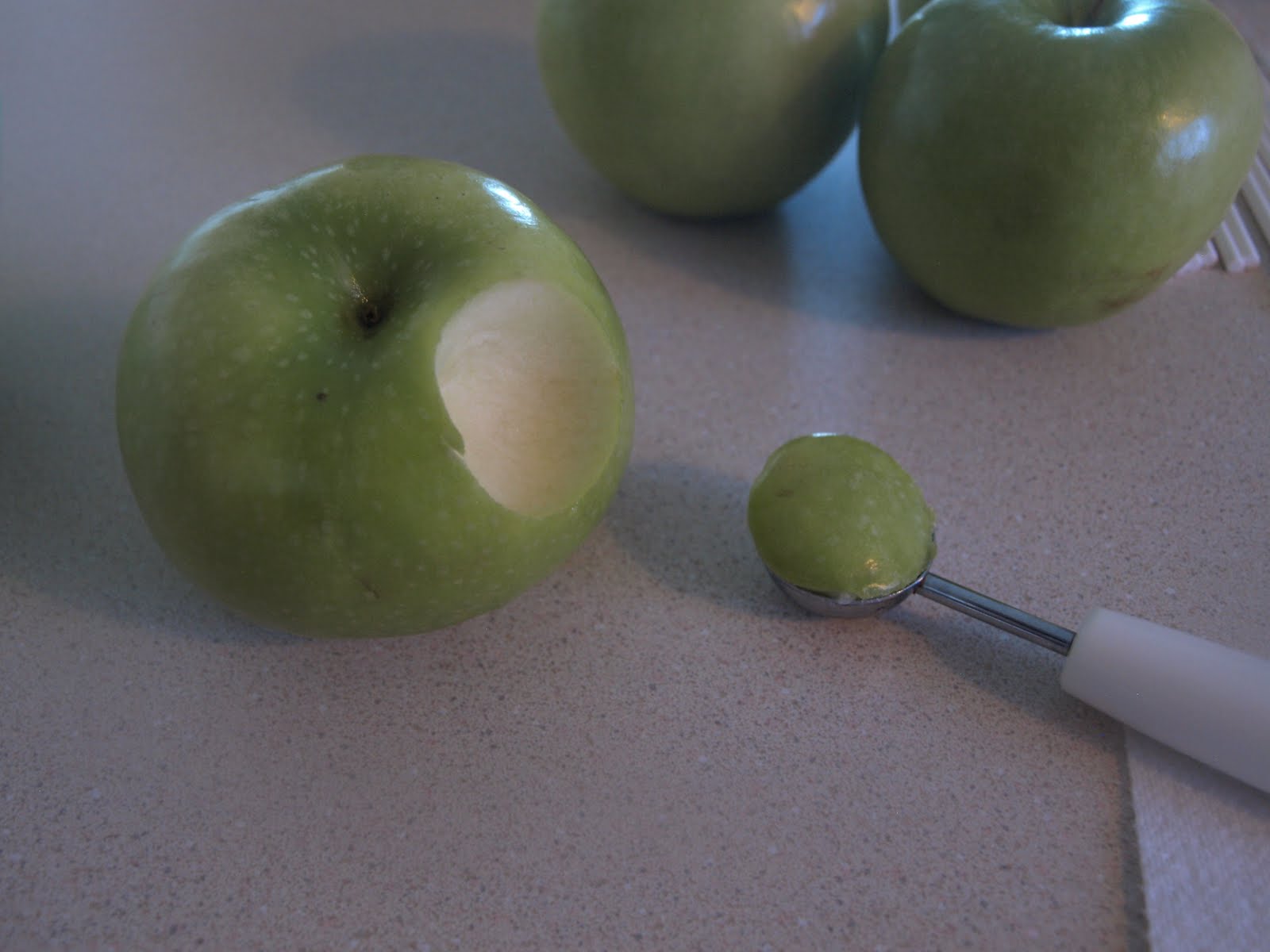 My Sweet Rypie and CalJ too Mini caramel apples