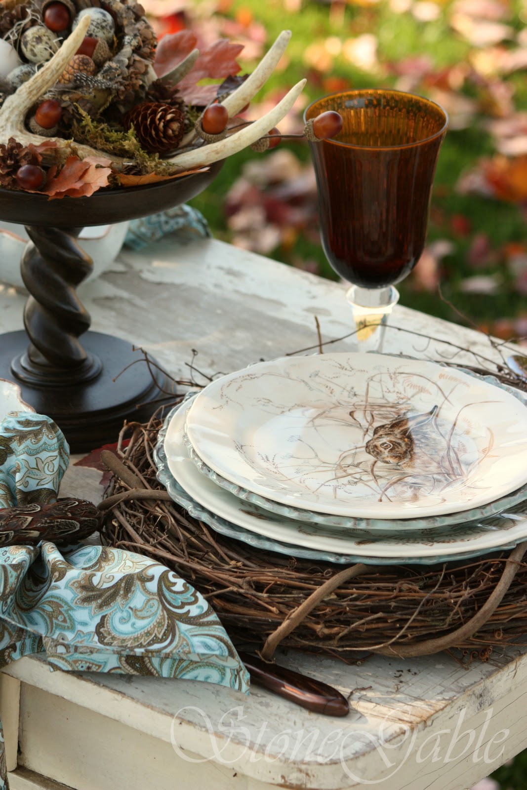 Woodland Tablescape - StoneGable