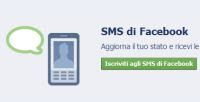 Ricevere messaggi e notifiche Facebook via SMS (gratis)