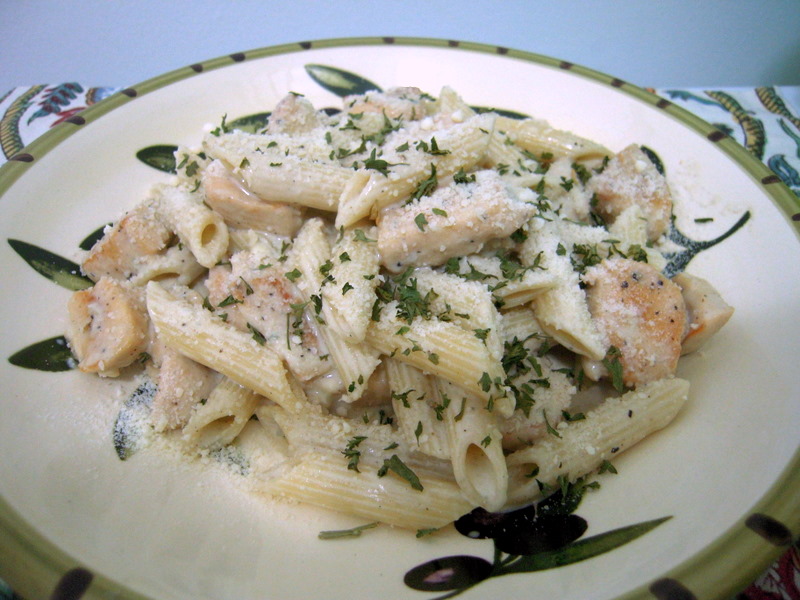 Penne with Chicken Plain Chicken