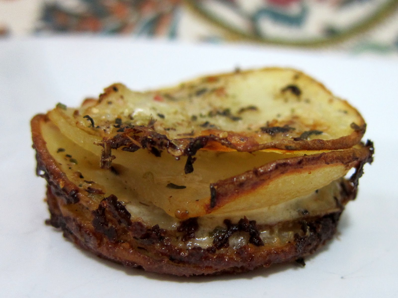 MuffinPan Potato Gratins Plain Chicken