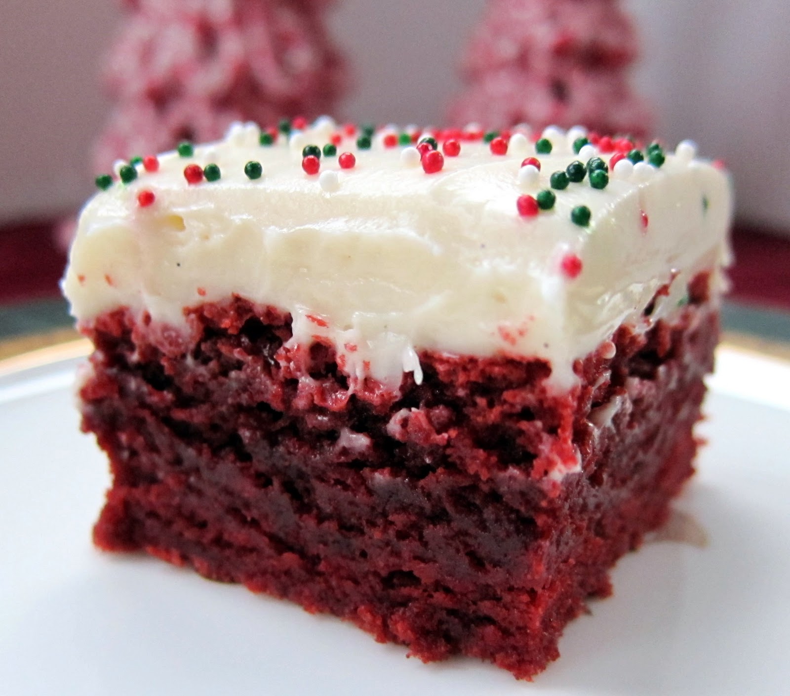 Red Velvet Brownies Plain Chicken