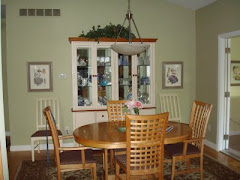 new color in dining room