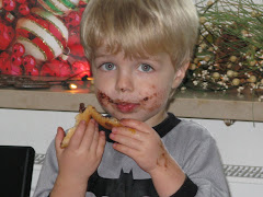 Owen Likes His Chocolate!