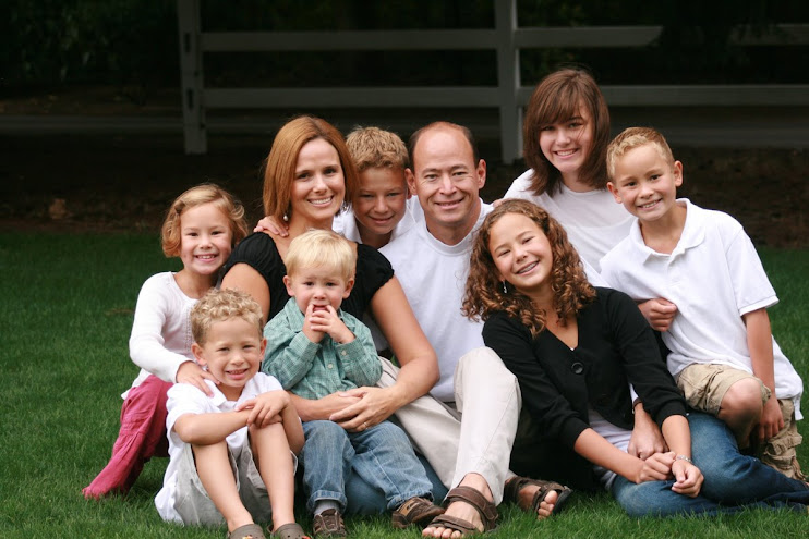 Dan, Heather, Katherine, Courtney, Jack, Ryan, Abby, Cade, and Bode