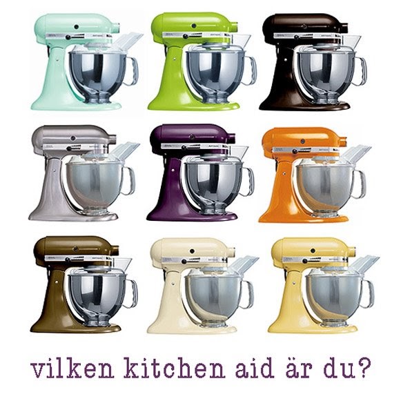 JELLON Designblogg Kitchen Aids sköna färgkaskader