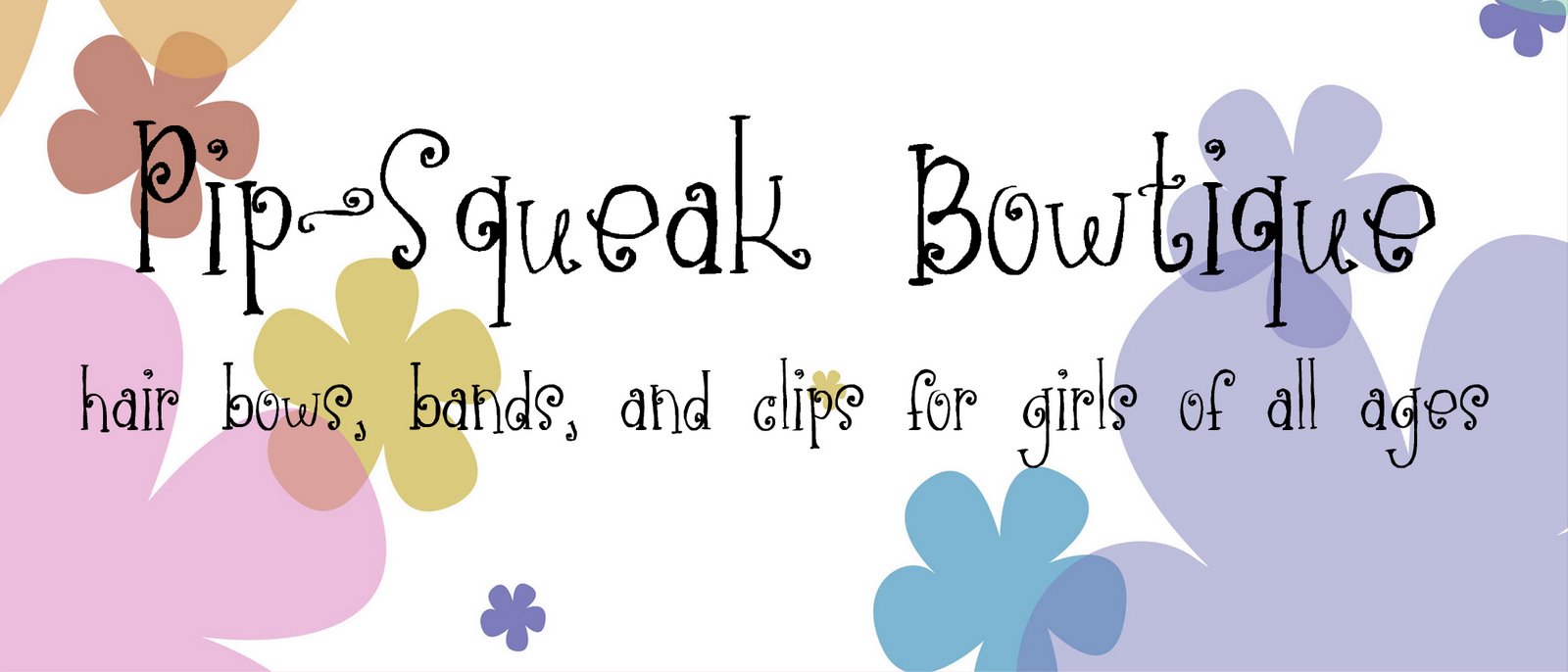 Pip-Squeak Bowtique Baby Bows