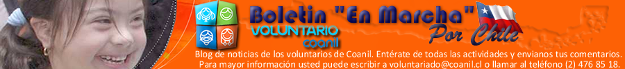 En Marcha por Chile, el Boletín de los Voluntarios de Coanil