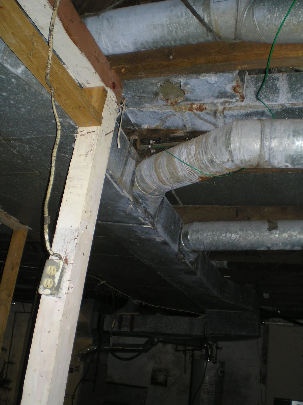 The DHallization While Framing, Duct Work!