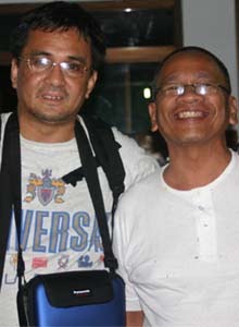 Roy w/ Fr. Ben Claveria