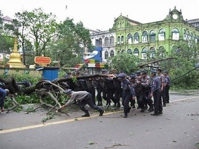 Yangon, Corner of Maha Bandoola Rd & Pensodan Rd