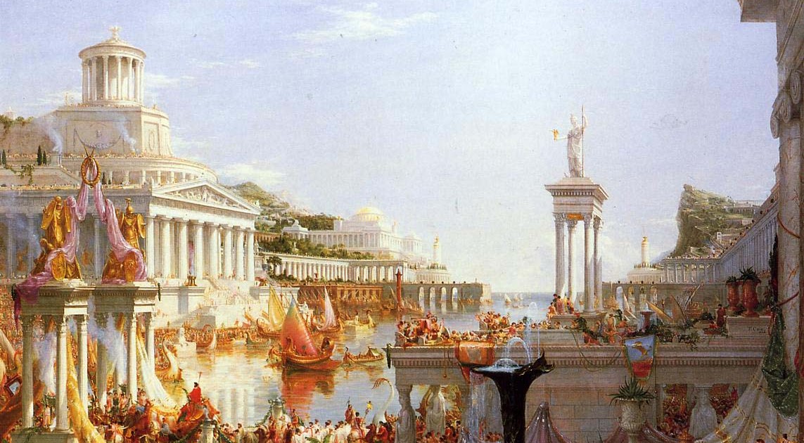 Art of Facts: The Glory of the Roman Empire - Thomas Cole
