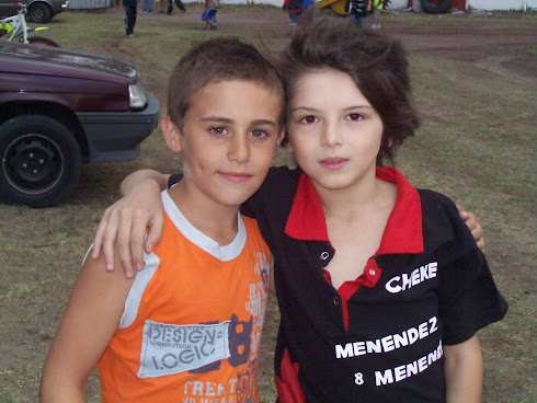 Foto con mi amigo Nazareno Catalan