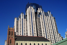 Church and Skyscraper