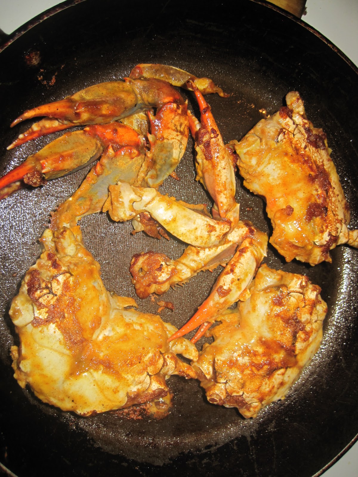 Harika's Kitchen Blue Crab fry