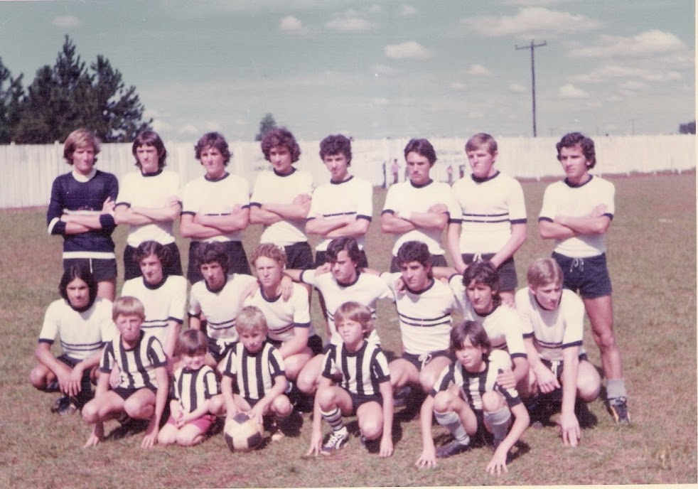 Escolinha do Botafogo - Jogo em Três de Maio - 1975