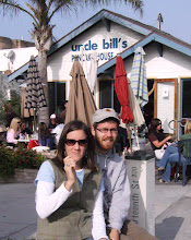 Peter and Heather at Uncle Bill's Pancake House,  Manhattan Beach