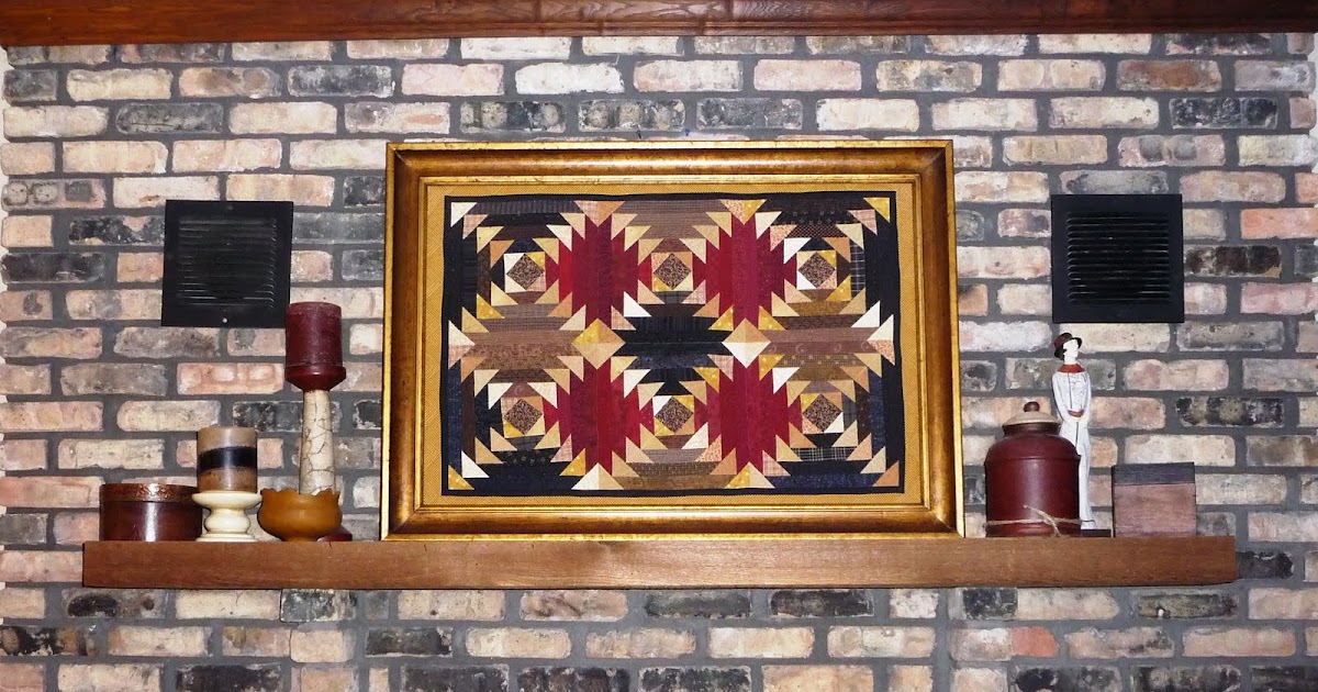 Nana Girl Quilts Changing the Fireplace Quilt