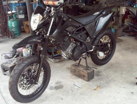 motorcycle ros suzuki raider motard style motorcycle ros suzuki raider motard style