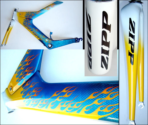 Zipp carbon azul