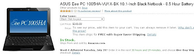 Asus Eee PC 1005HA