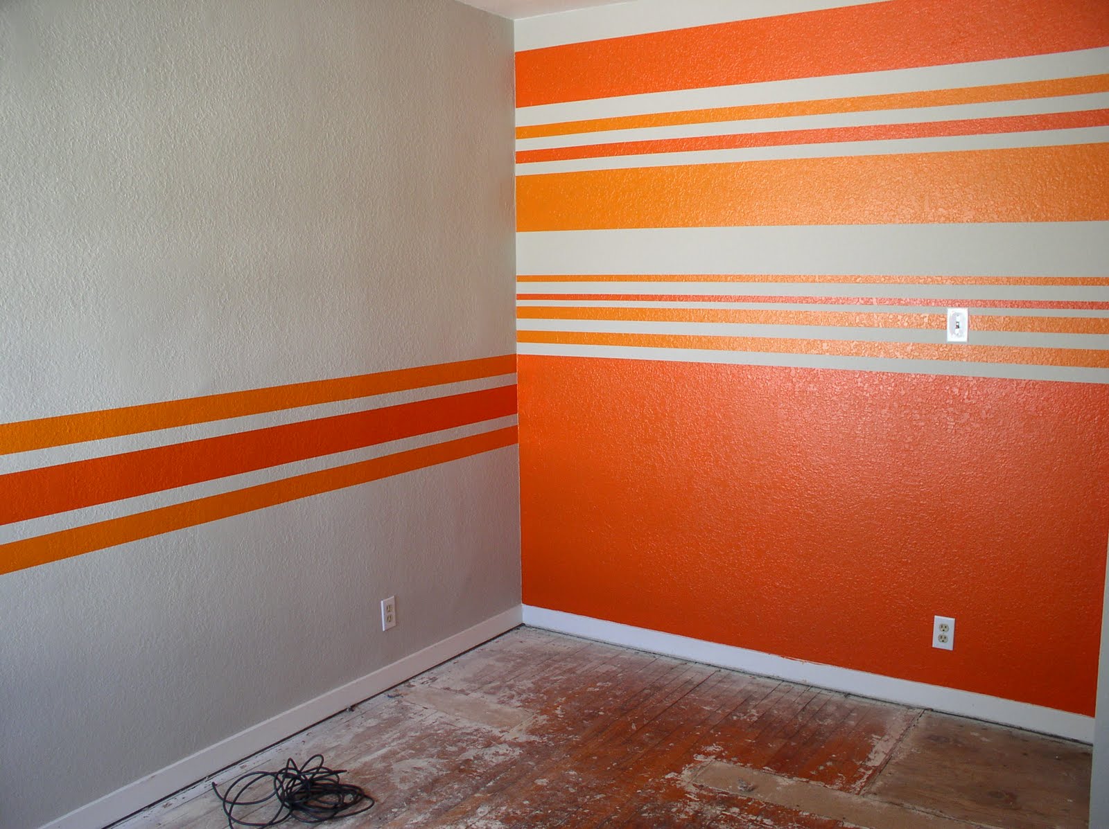 our slo house the big reveal striped walls