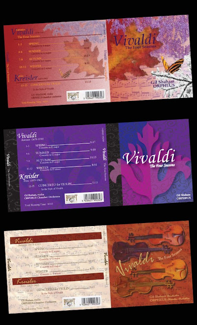 Course Assignment: Design a CD Cover for a Performance of Vivaldi's Four Seasons