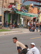 A drag race in Siguatepeque