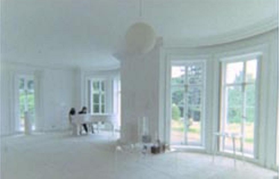 Tittenhurst Park John Lennon and Yoko Ono in the White Room at