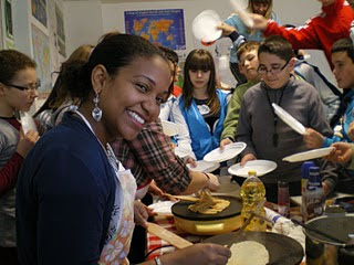 Crepes with my students