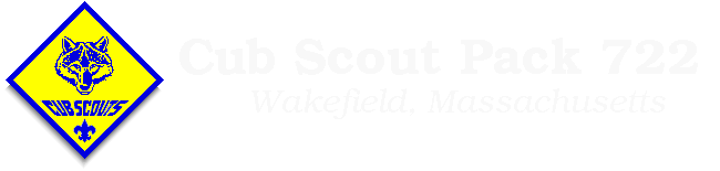 Cub Scout Pack 722 Wakefield Massachusetts