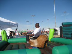 Regi riding The Bull