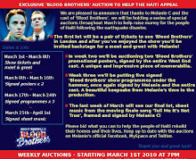 Blood Brothers Auction to help Haiti.