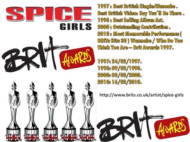 SPICE GIRLS  BRIT AWARDS 2010!