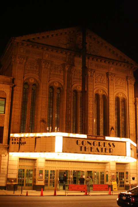 at the Congress Theater on