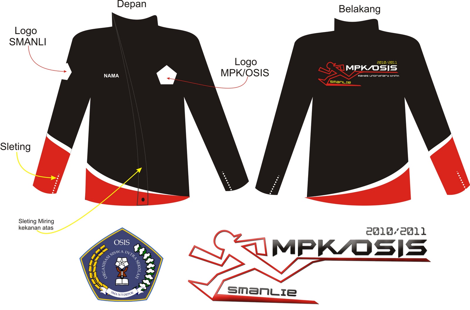 Desain Almamater