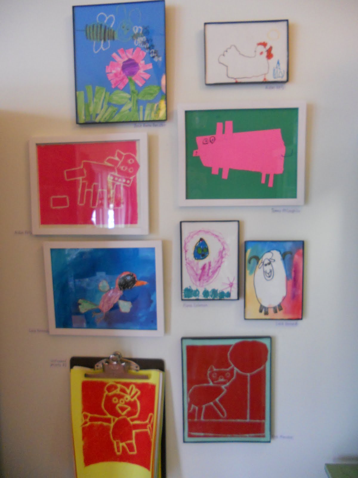 meadowlark preschool art show.