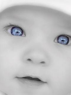smiling baby blue eyes sketches wallpapers