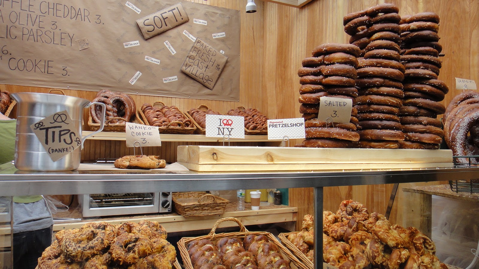Quest of Au Gourmand Sigmund Pretzel Shop (Bryant Park) November 6, 2010