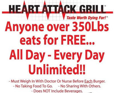 heart attack grill burger. 2010 Heart Attack Grill Not