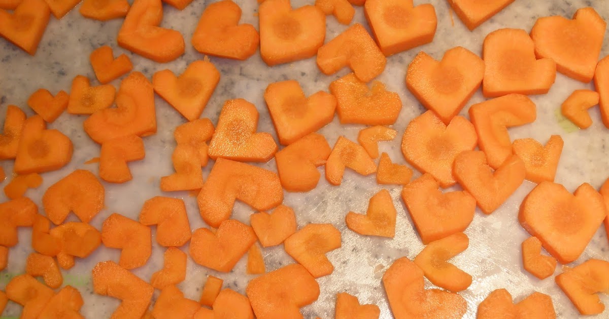 Fun Foods Heart Shaped Carrots