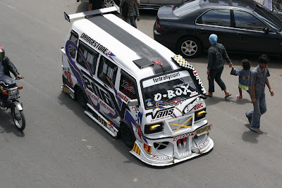 Gambar modifikasi Mobil Angkot