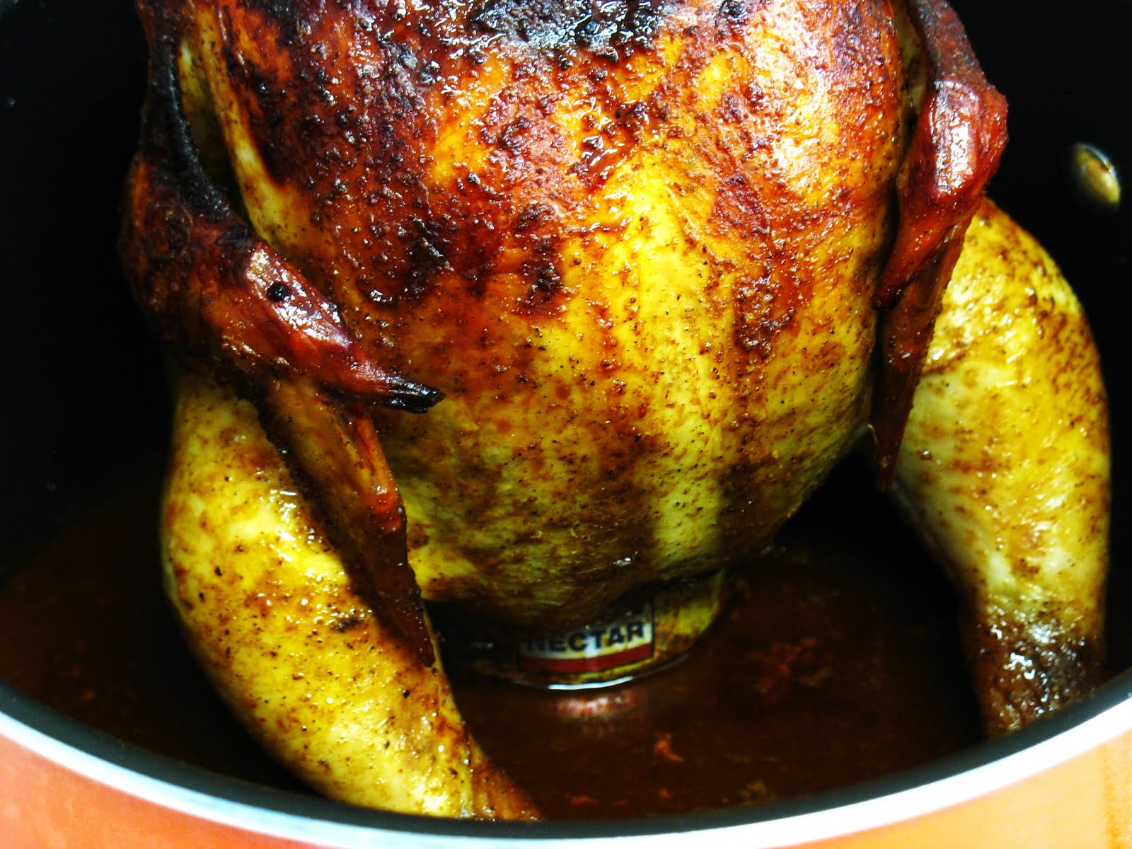 The Gluten Free Spouse Gluten Free "Beer Can" Chicken