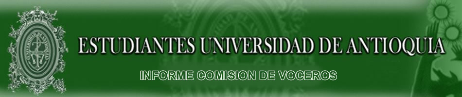 INFORME COMISION DE VOCEROS