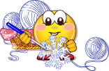What are you thinking right now? Crochet+Smiley+Snowflake
