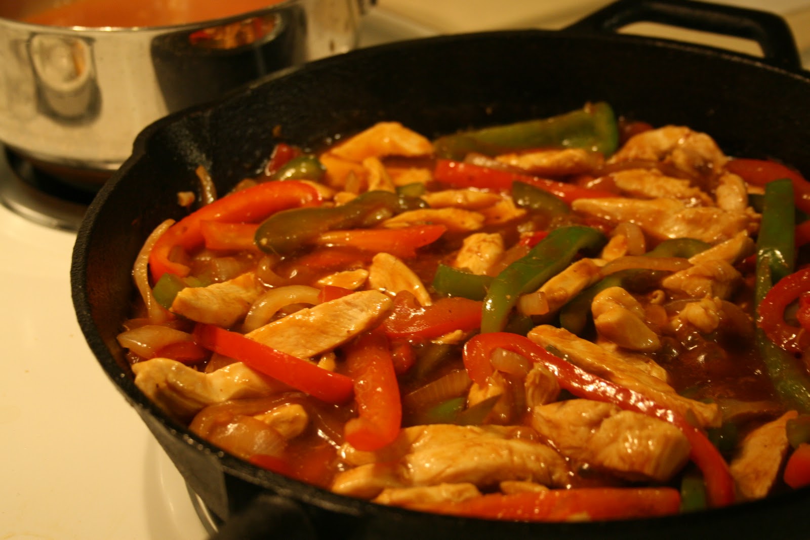 The Hunger Extinguisher Turkey Fajitas